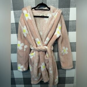 UGG Pink Floral Robe